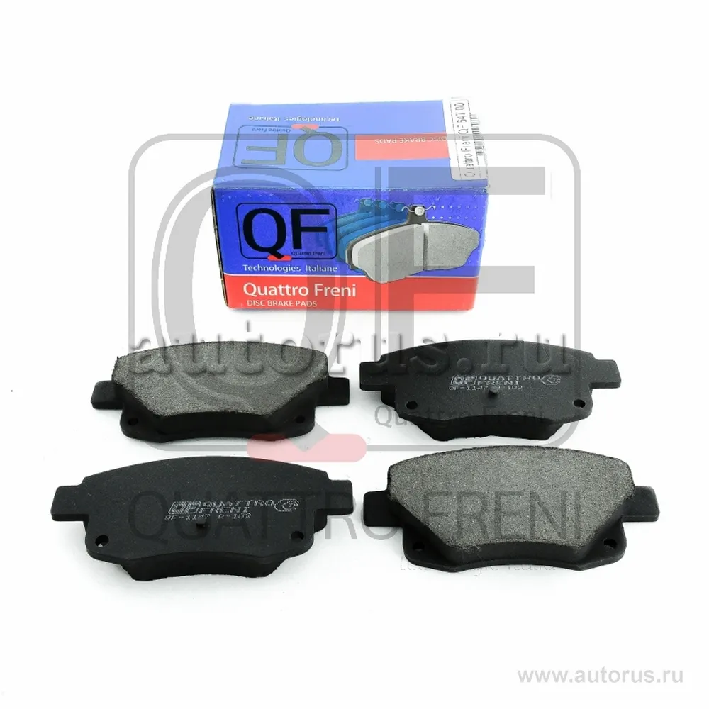 Колодки тормозные RR без датчика FORD TRANSIT 2006, QUATTRO FRENI QF64700