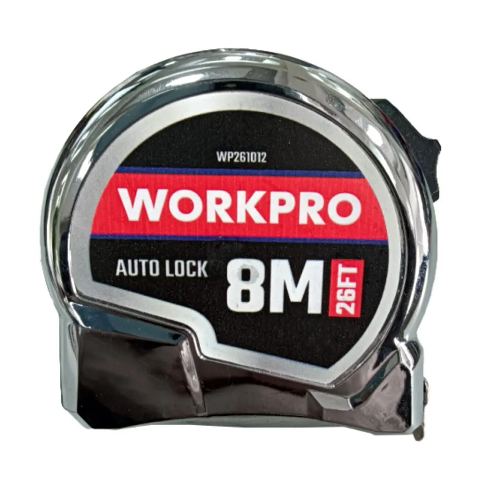 Рулетка 5м(16футов)19мм металлический корпус WP261014 WORKPRO WORKPRO WP261014
