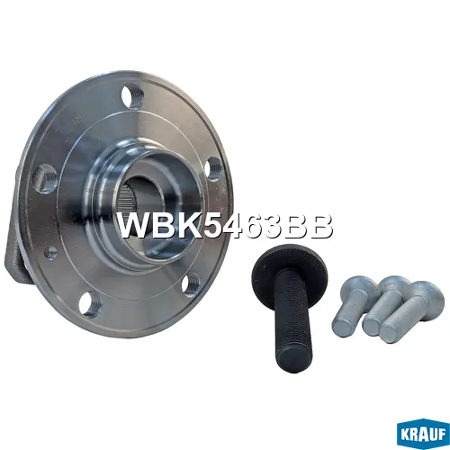 Ступица в сборе AUDI A3 03-> // SEAT ALTEA 04->,LEON 05-> // SKODA KRAUF WBK5463BB