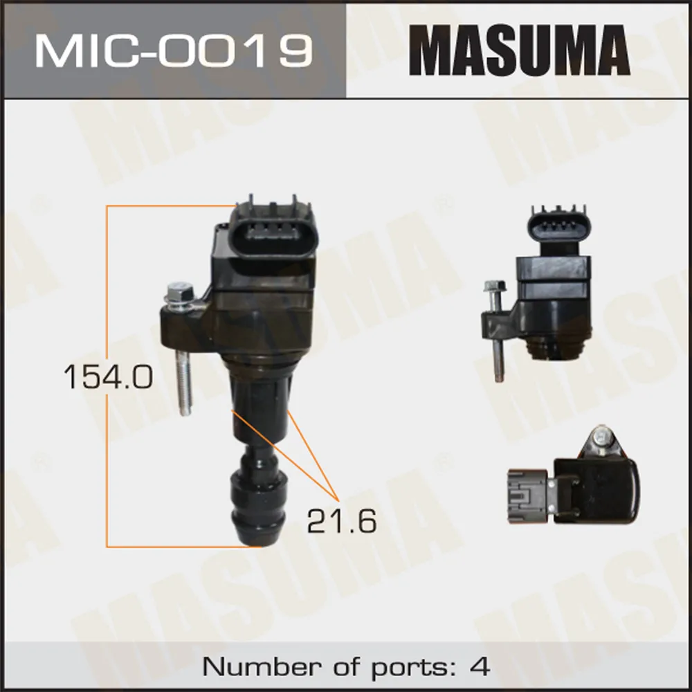 Катушка зажигания OPEL/CHEVROLET INSIGNIA-A/CAPTIVA MASUMA MIC0019