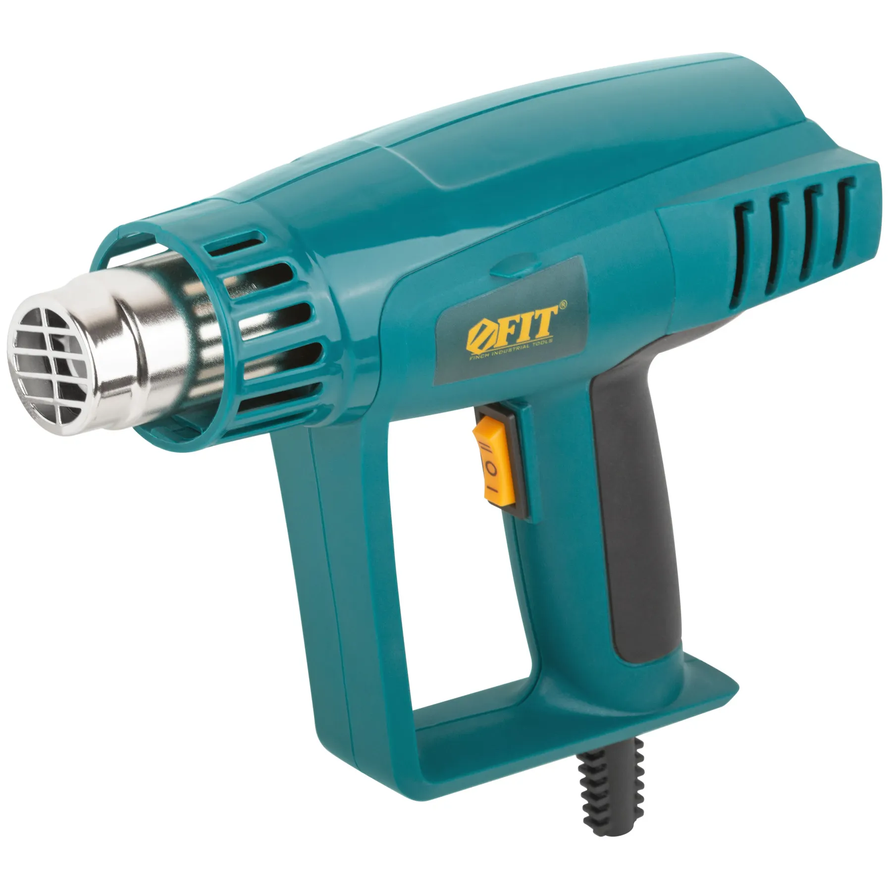 Фен технический 2000 Вт; 250/500 °C; 250/550 л/мин; рез. накл.; коробка FIT 80607
