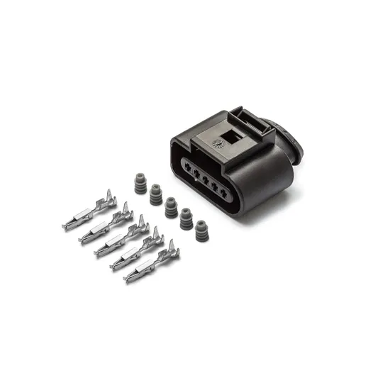 Разъем 1J0973705 (5pin) 5 контактов датчика массового расхода воздуха для Audi, Seat, Skoda, Volkswagen.