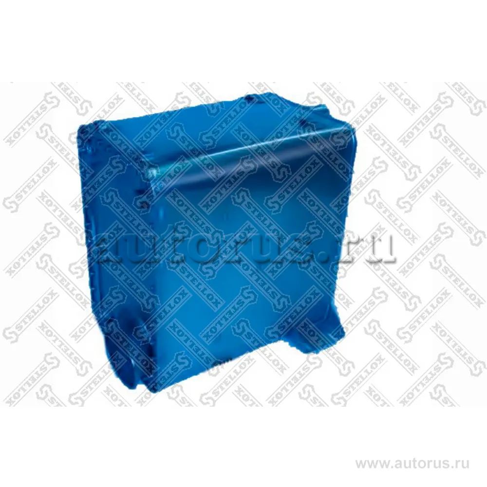 Резонатор(бочка) глушителя ЕВРО 3 DIN51307 прямоугольный MB Actros STELLOX 82-03009-SX