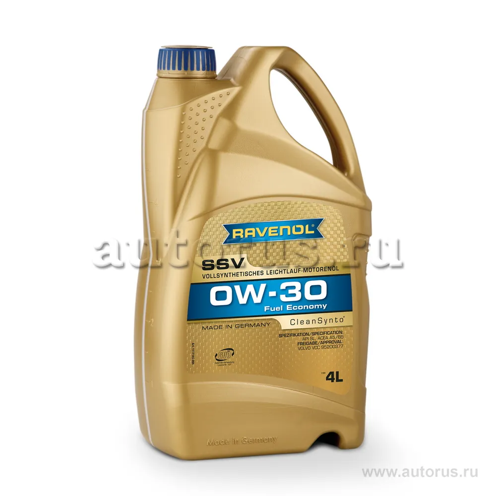 Масло моторное Ravenol 0W-30 4 л 1111145-004