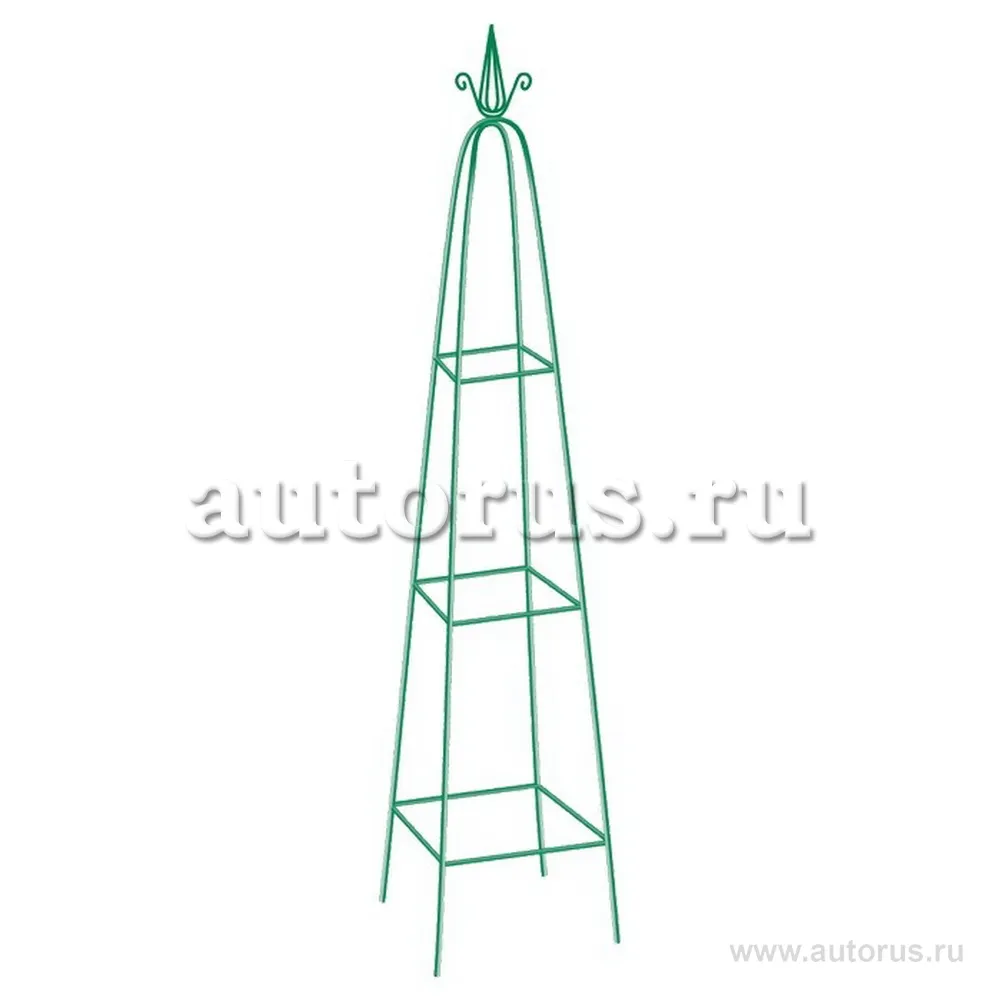 Пирамида садовая декоративная для вьющихся растений, 198x33 см, пирамида Palisad 69127 PALISAD 69127