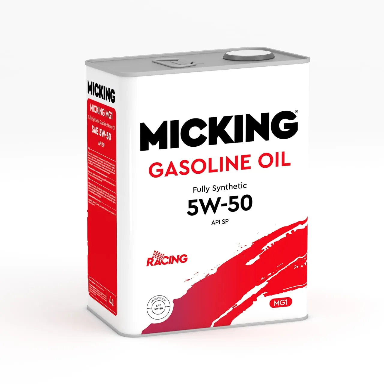 Моторное масло Micking Gasoline Oil MG1 5W-50 синтетическое API SP для бензиновых двигателей 4л., ар MICKING M2139