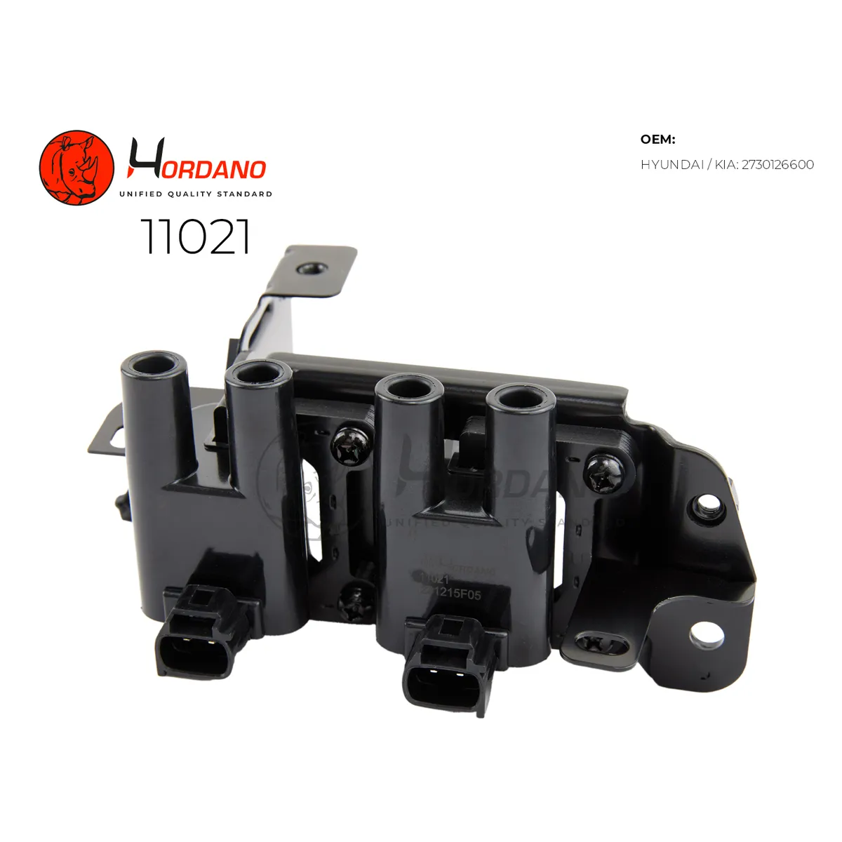 Катушка зажигания KIA RIO II (JB) Хэтчбэк 03.05-05.11 1.4 Hordano 11021