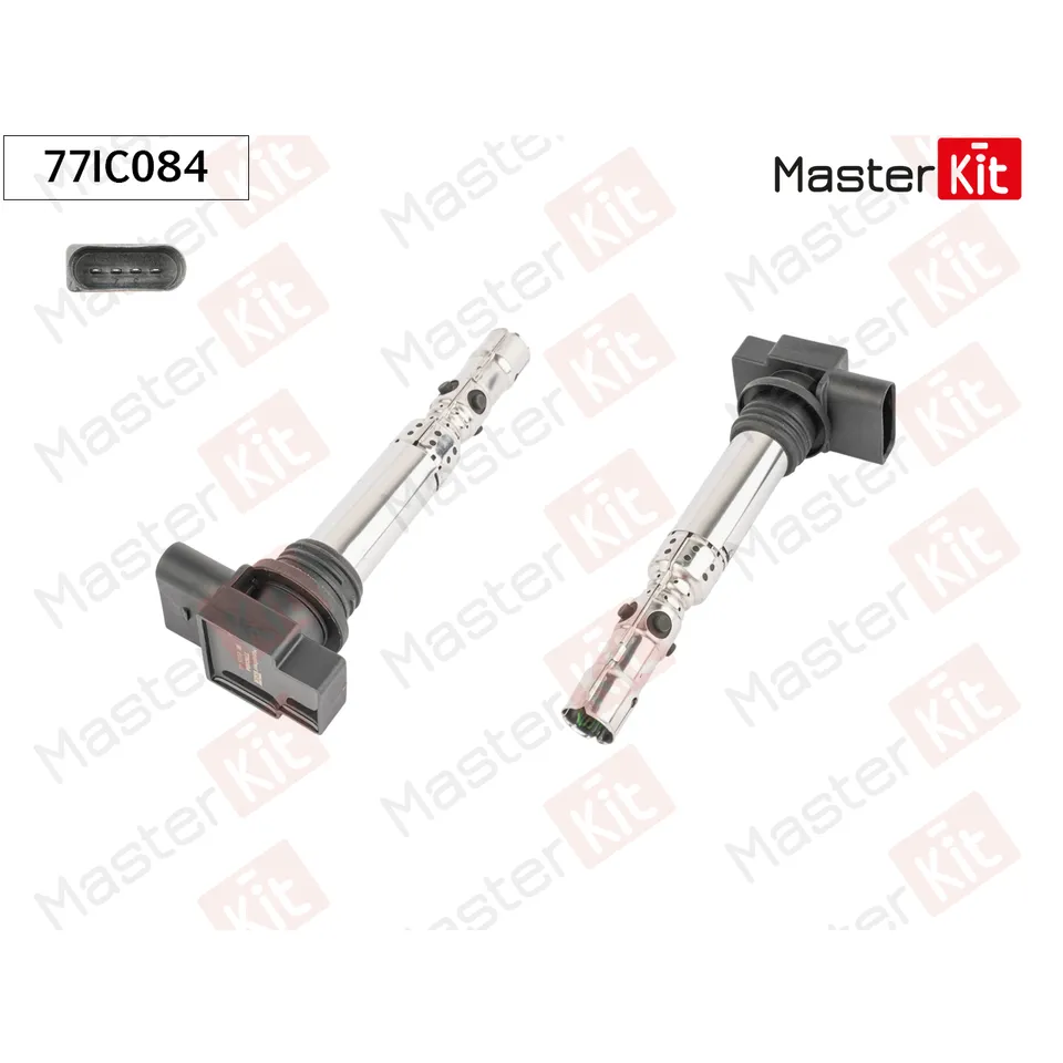 Катушка зажигания SKODA FABIA, VW POLO 1.2 07- MASTERKIT 77IC084