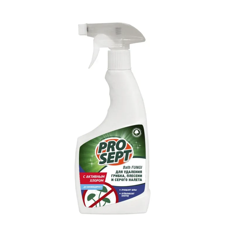Средство для сантехники Prosept Bath Fungi д/уд плесени с дез эф конц 0,5л 1462345