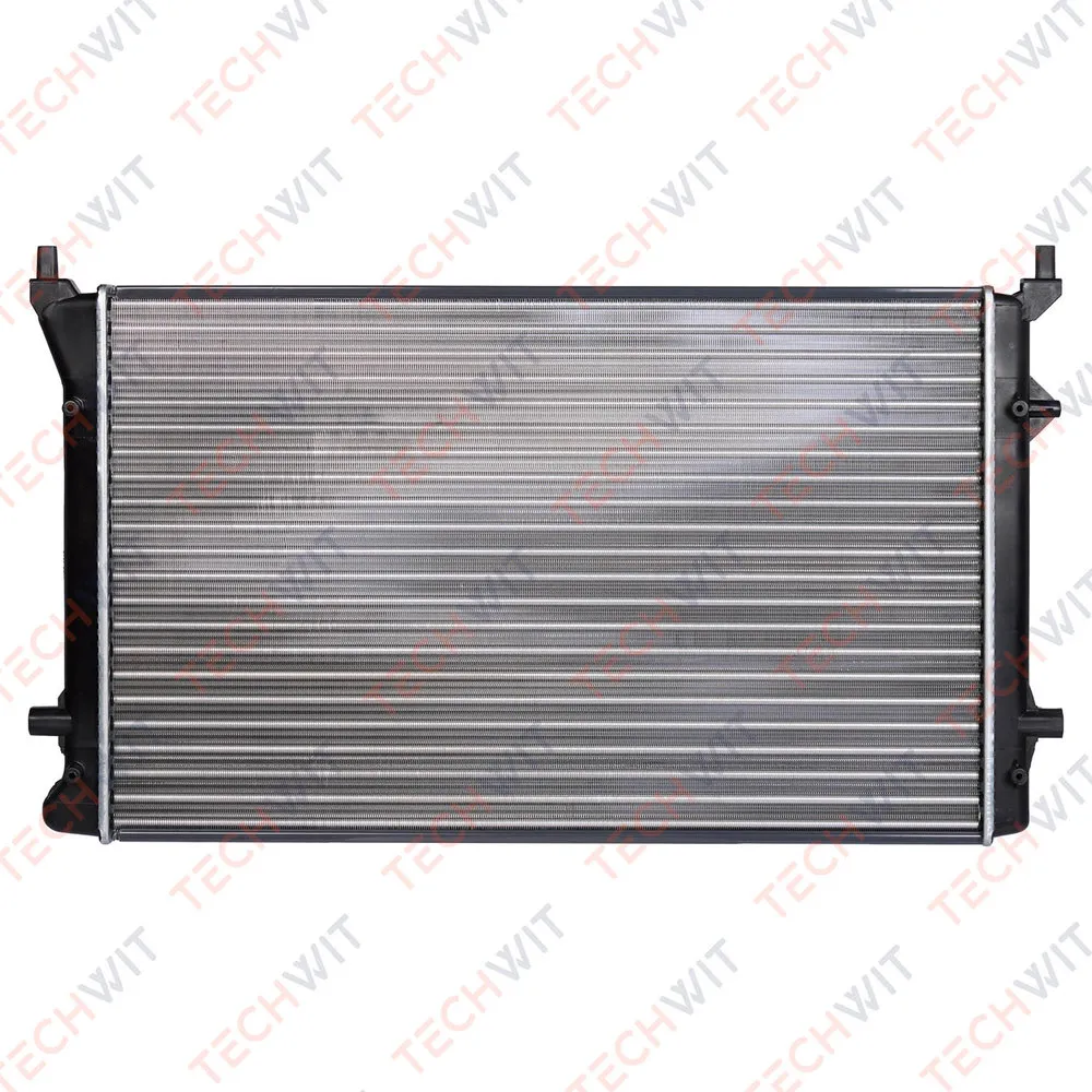 Радиатор охлаждения двигателя 650x418x26 AUDI A3/SKODA Octavia/VW Jetta/Golf V 1.6FSi/2.0FSi 2003- TECHWIT CL003VGA078AL