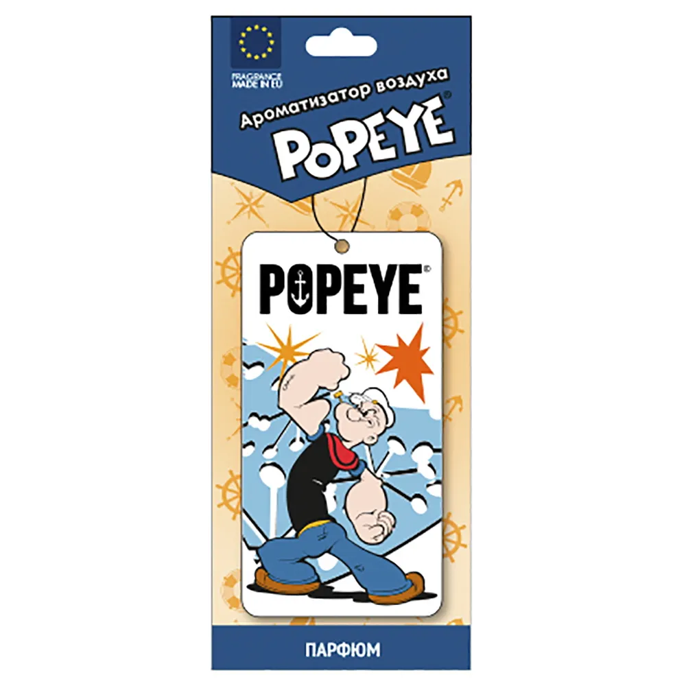 Ароматизатор подвесной картон Popeye AURAMI BP-105 Парфюм