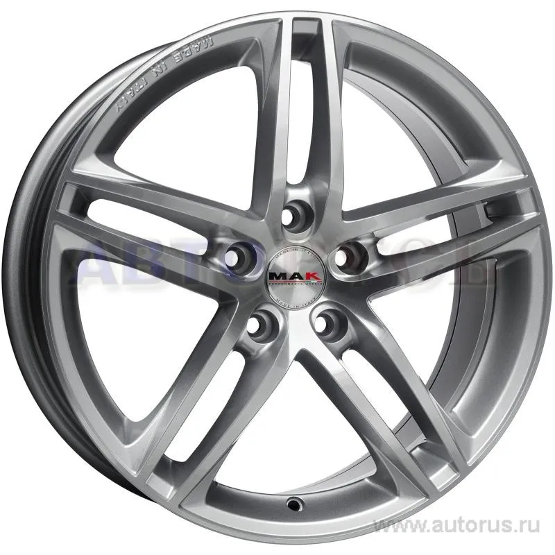Диск литой R18 8J 5x112/76 ET42 MAK Variante Hyper Silver F8080IAM42VK