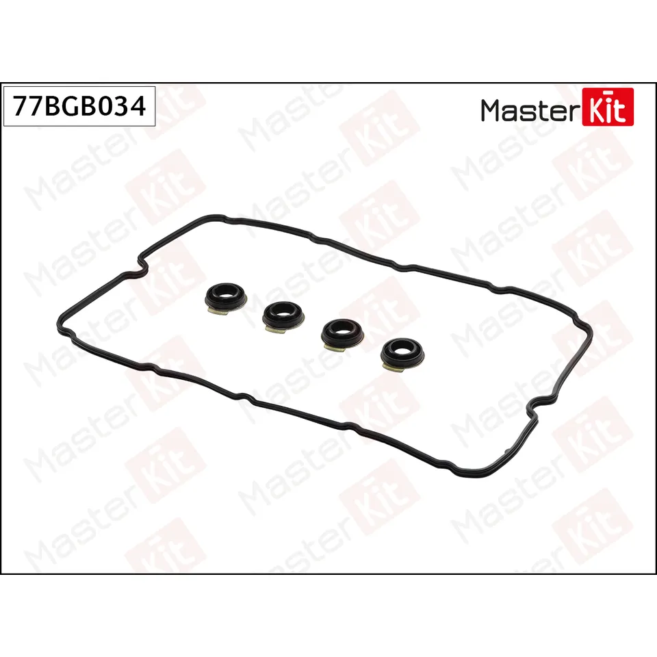 Прокладка клапанной крышки FORD ABFA, D2FA, D2FB, D2FE, D3FA, D4FA MASTERKIT 77BGB034