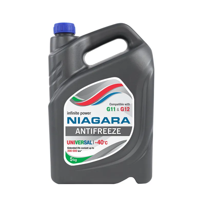 Антифриз 5kg универсальный совместим с G11 и G12 NIAGARA 001001005011