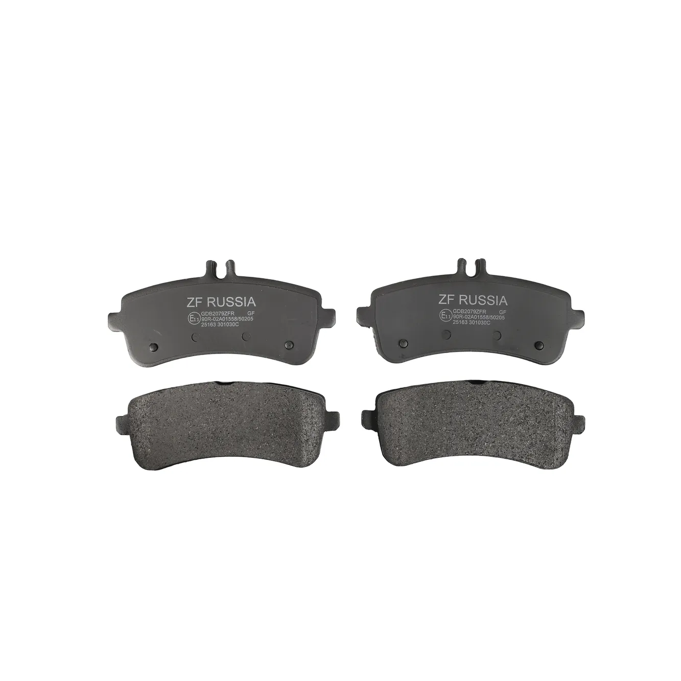 Колодки задние MERCEDES-BENZ C-CLASS (W205 ), C-CLASS COUPE (C205) ZF RUSSIA GDB2079 ZFR