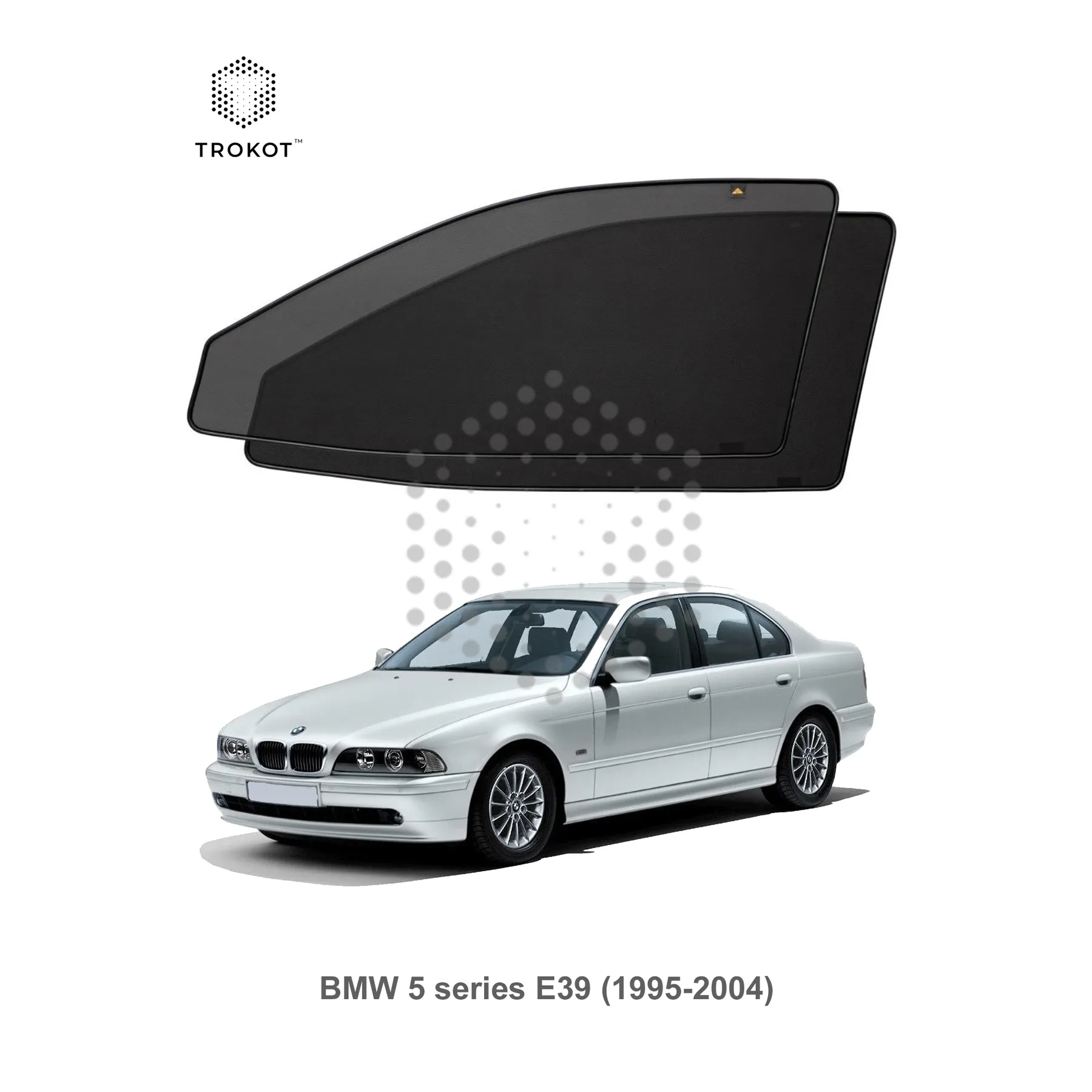 Комплект шторок на передние двери BMW 5 (4) (E39) (1995-2004)
