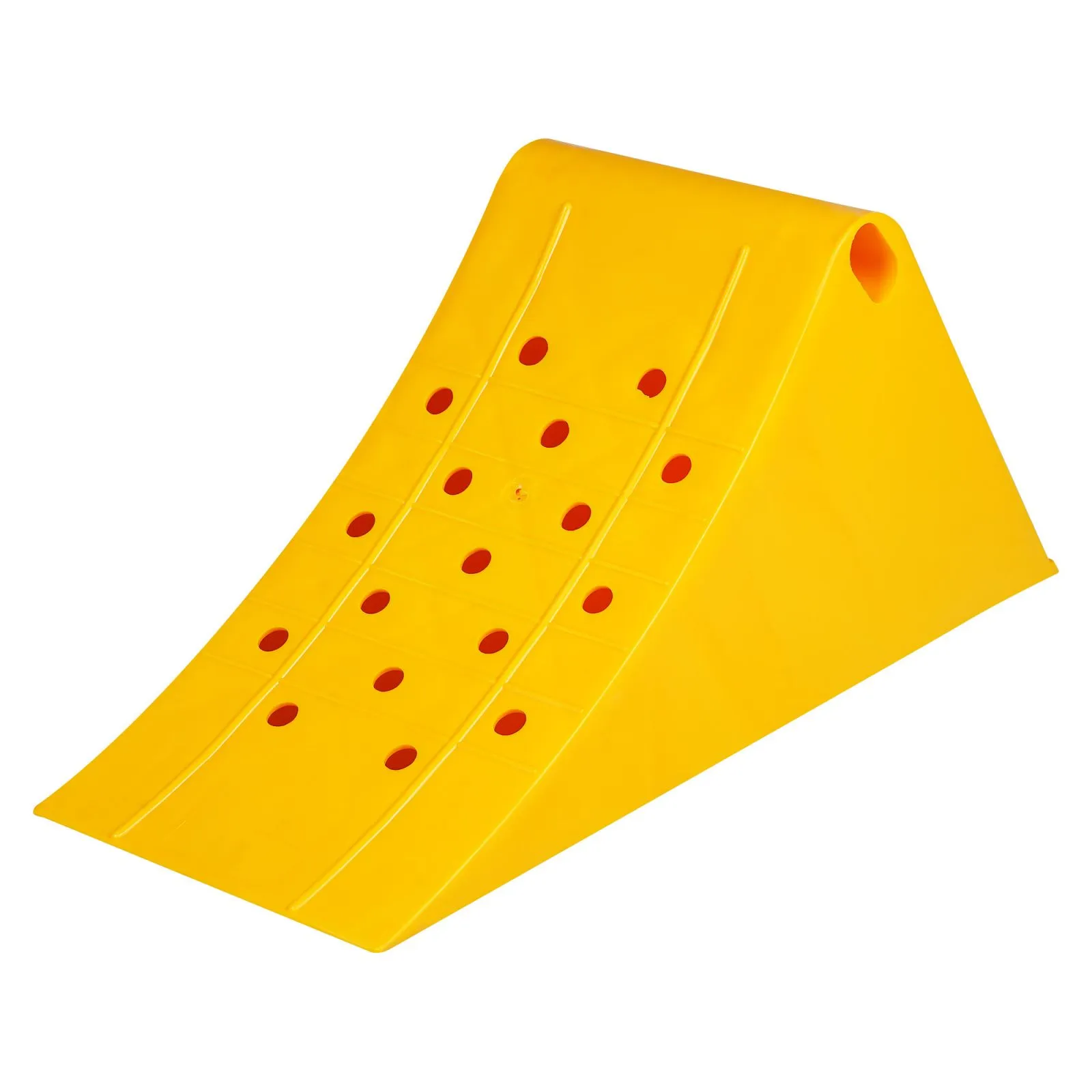 Упор (башмак) противооткатный, пластиковый, грузовой 48х20х22см AIRLINE AJU09