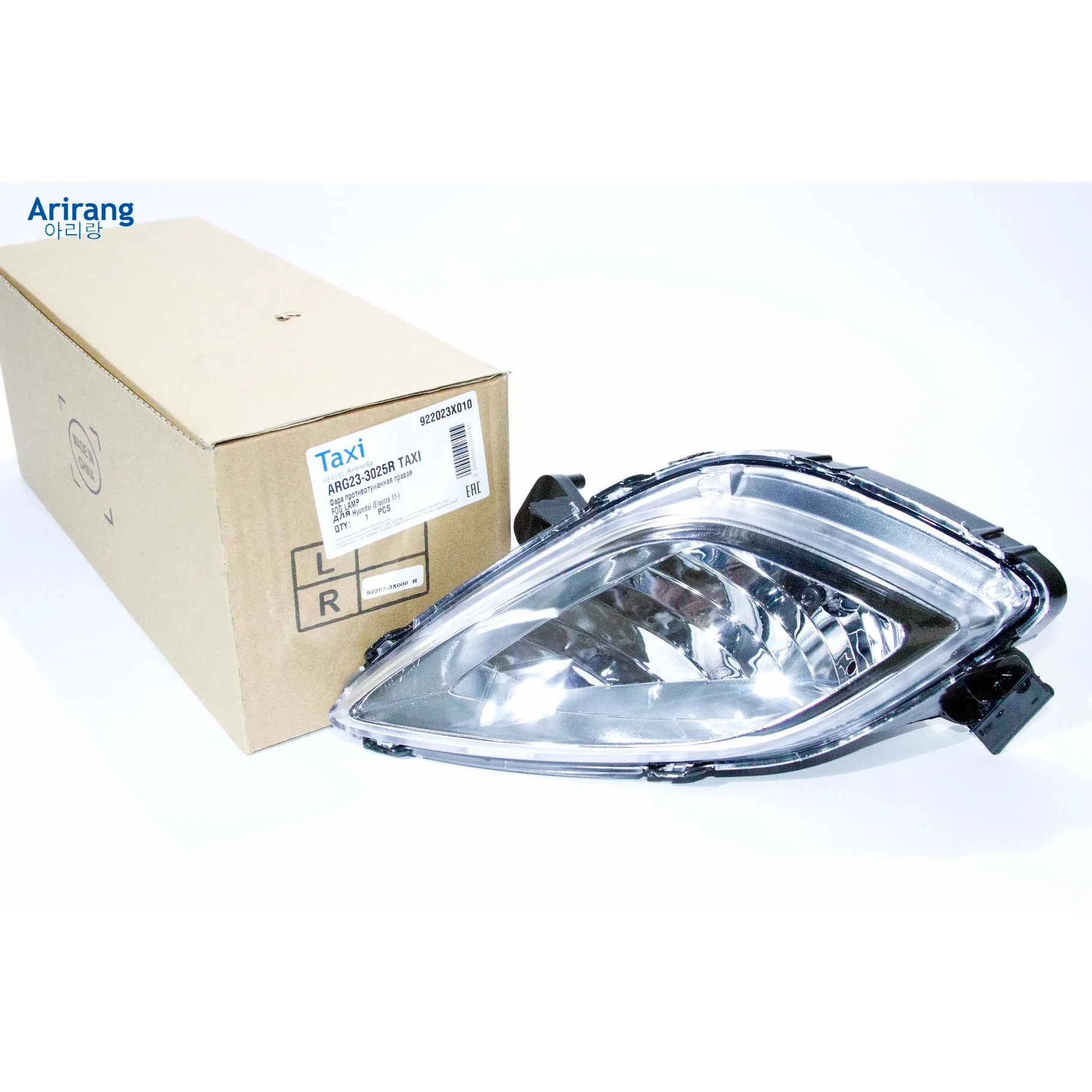 Фара противотуманная правая ARIRANG ARG233025RTAXI