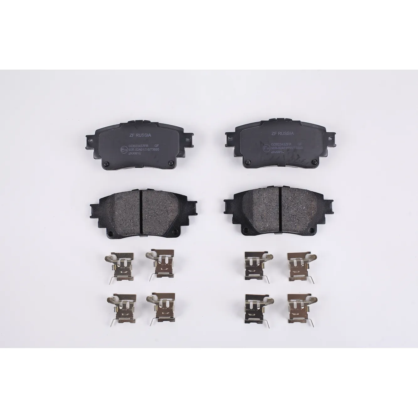 Колодки тормозные ZF Russia GDB2343ZFR
