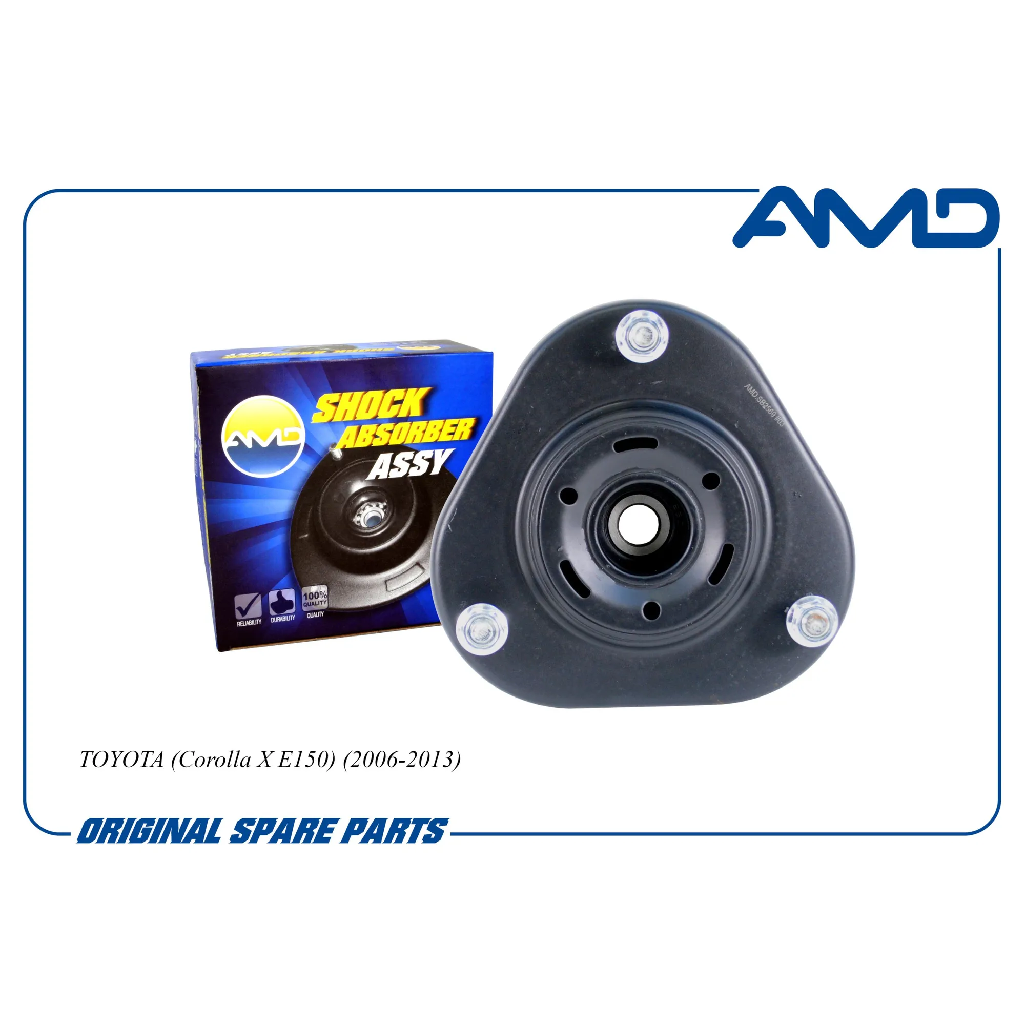 Опора переднего амортизатора L=R TOYOTA Auris 07->/Corolla 06-> AMD AMD.SB2569