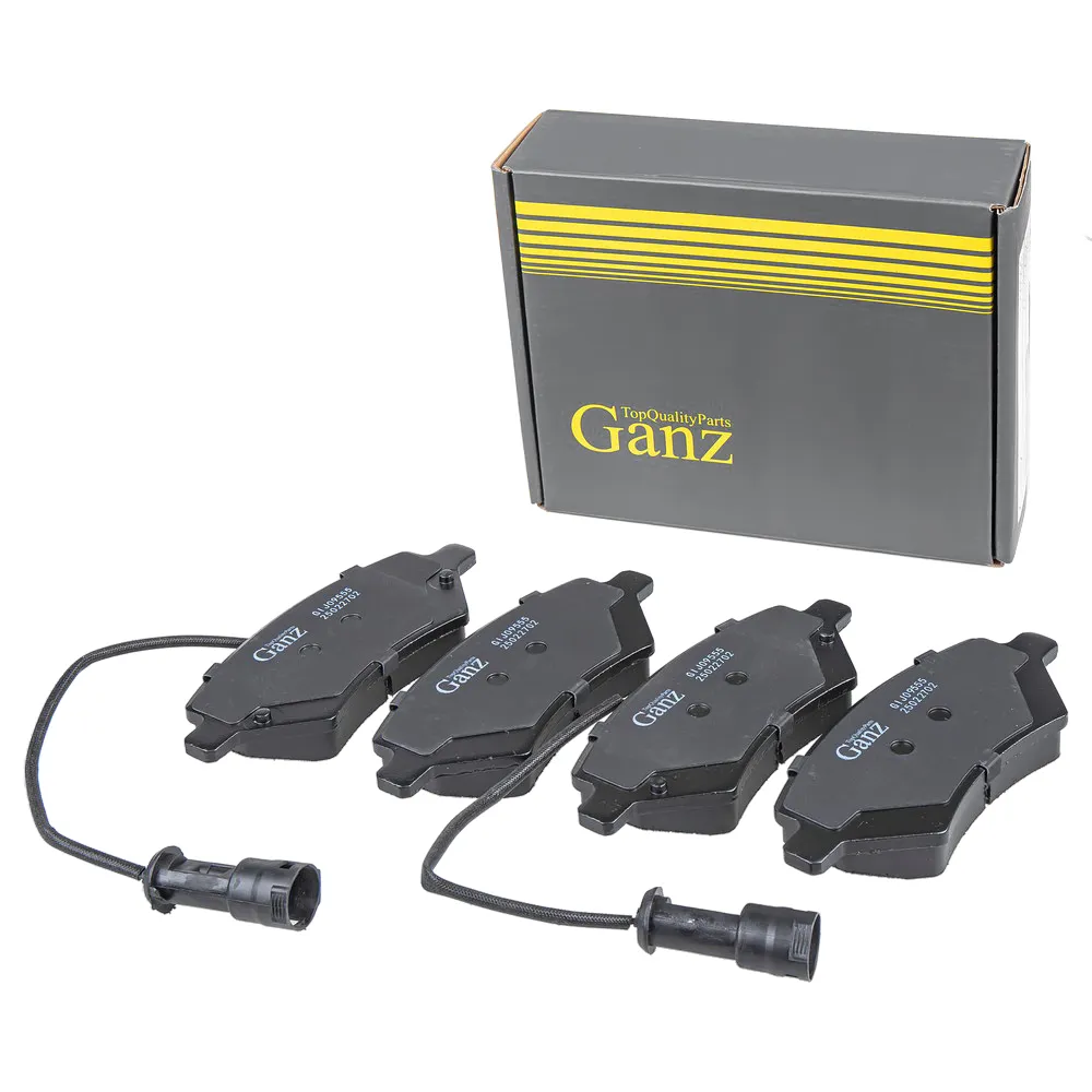 Колодки тормозные передние (с датчиком) для CHERY Tiggo II GANZ GIJ09555