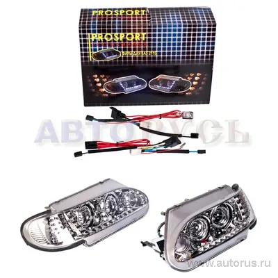 Фары ВАЗ-2113/14/15 AUDI TYPE хром RS-06724 Pro sport VSK 00-00138280