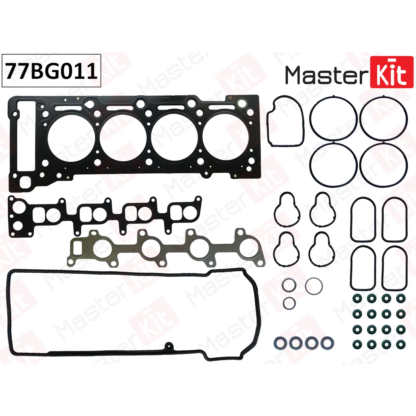 Набор прокладок верхний MERCEDES BENZ W202/ W210E 200 CDI MASTERKIT 77BG011