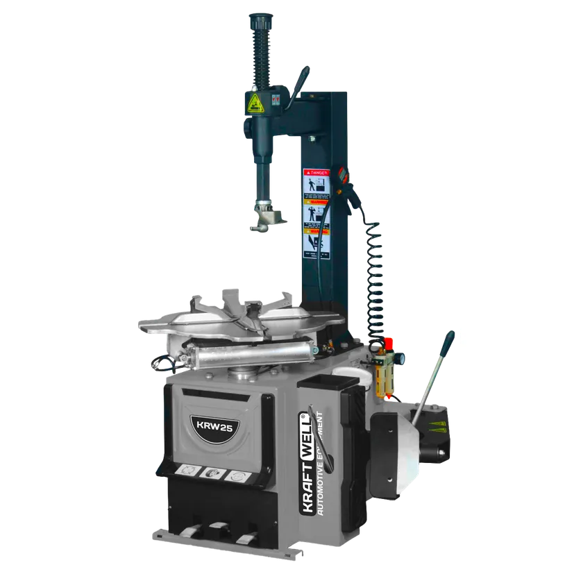 Шиномонтажный станок полуавтоматический 9-25 KraftWell KRW25