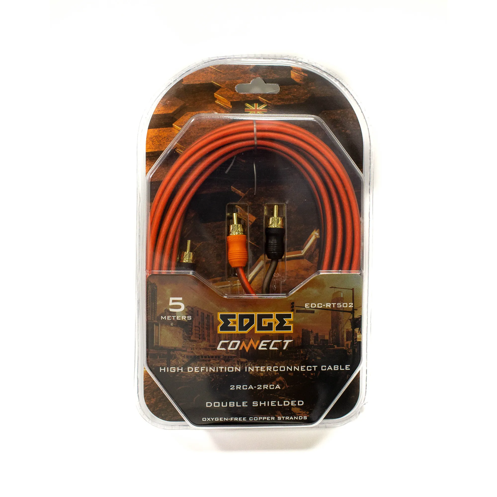 Кабель EDGE edc-rt502 межблочный медный 2rca-2rca - 5 м EDGE EDC-RT502