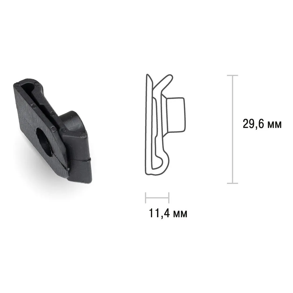 Клипса TOYOTA 4RUNNER/HILUX 122 (min25) (KJ-487), SKYWAY S05601122