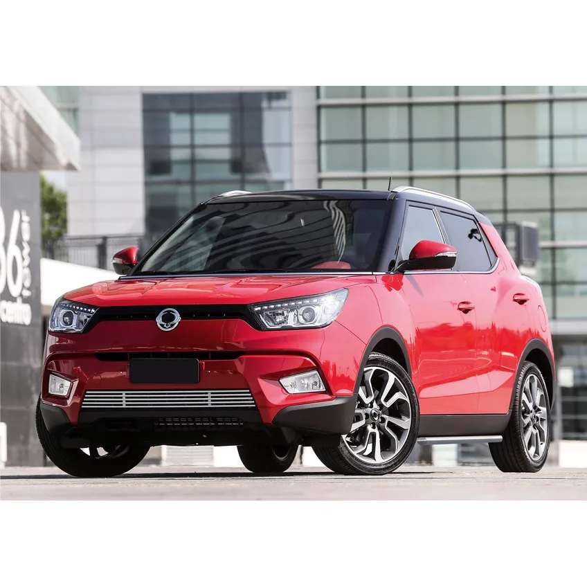 Решетка бампера d10 нижняя Rival SsangYong Tivoli I 2016-н.в., нерж. сталь, G.5301.002