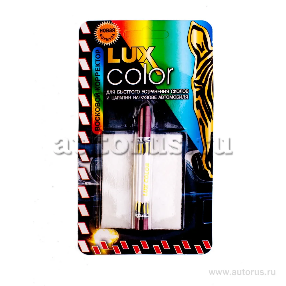 Восковой корректор LUX COLOR темно-красный