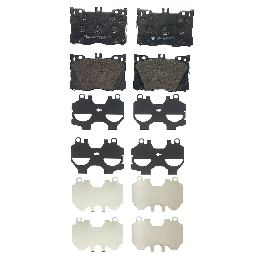 Колодки тормозные дисковые передн. MERCEDES-BENZ (BBDC) E-CLASS (W213) BREMBO P50139