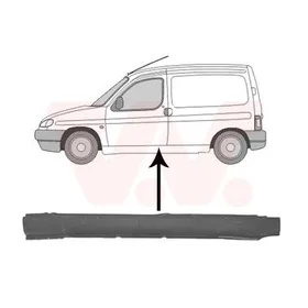 Порог кузова лев CITROEN BERLINGO 07.96-11.02 2дв