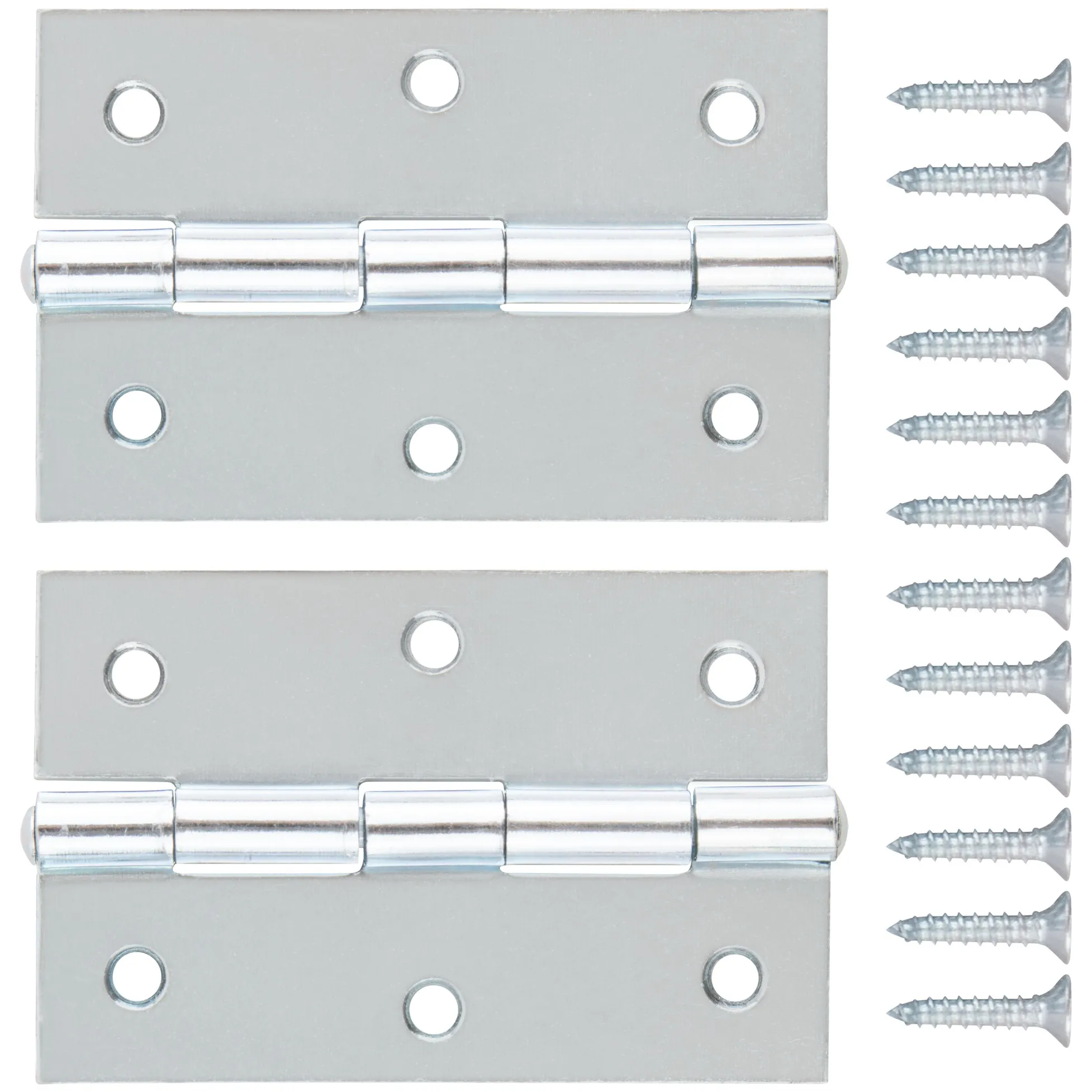 Петли универсальные, набор 2 шт., цинк 75 х 50 мм KУРС 66363