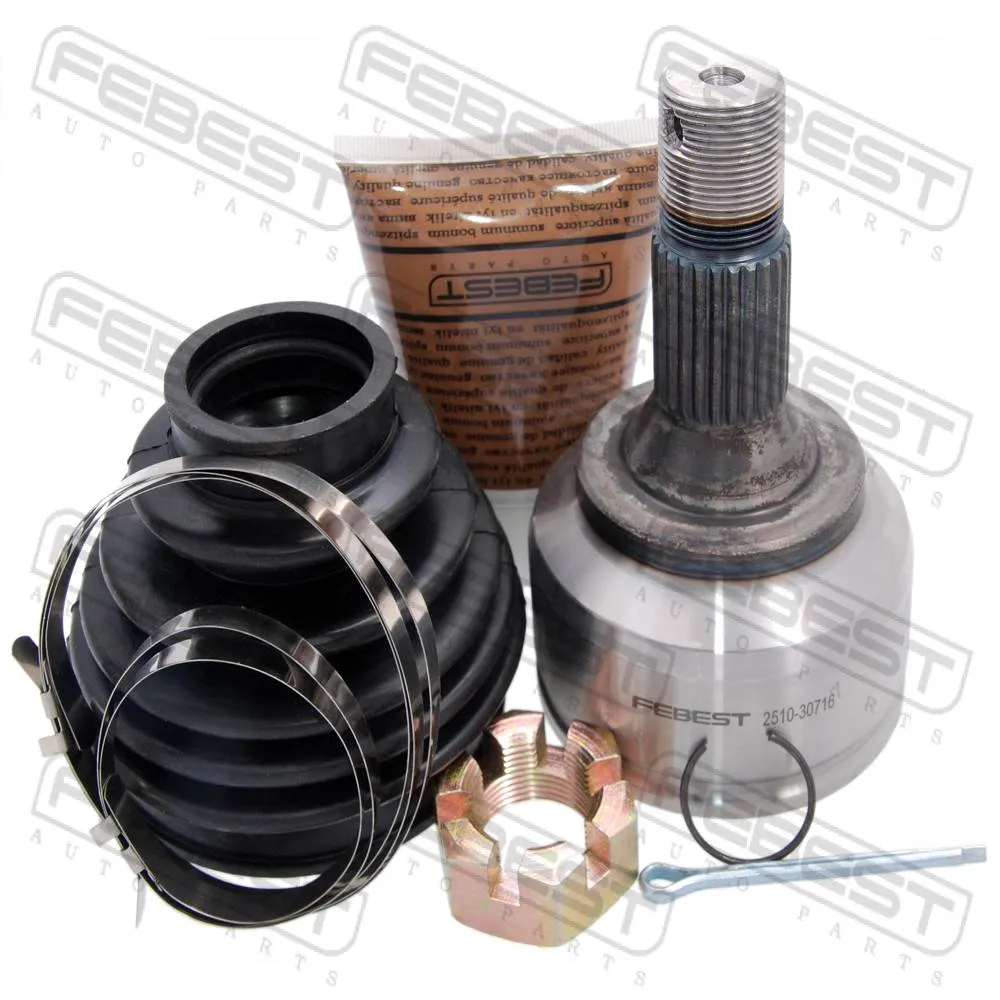 ШРУС наружный 22x58.5x25 PEUGEOT 307 FEBEST 2510-30716