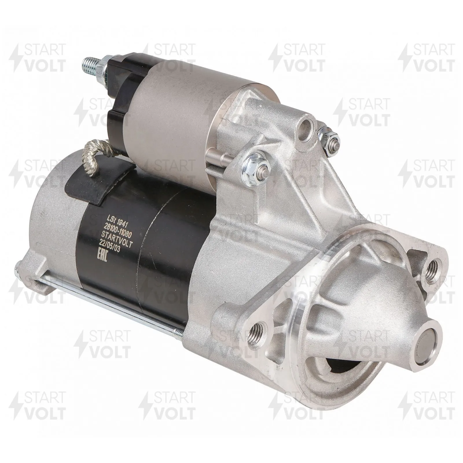 Стартер для а/м Toyota Corolla E100 (91-)/Caldina T190 (92-) 1.3i/1.5i 1кВт STARTVOLT LSt 1941