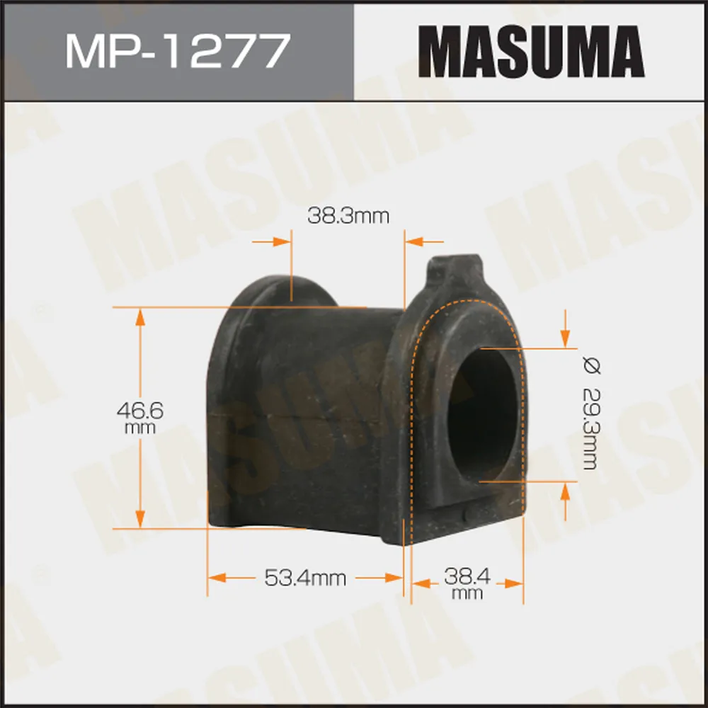 Втулка стабилизатора уп.2, цена за 1 шт. MASUMA MP-1277