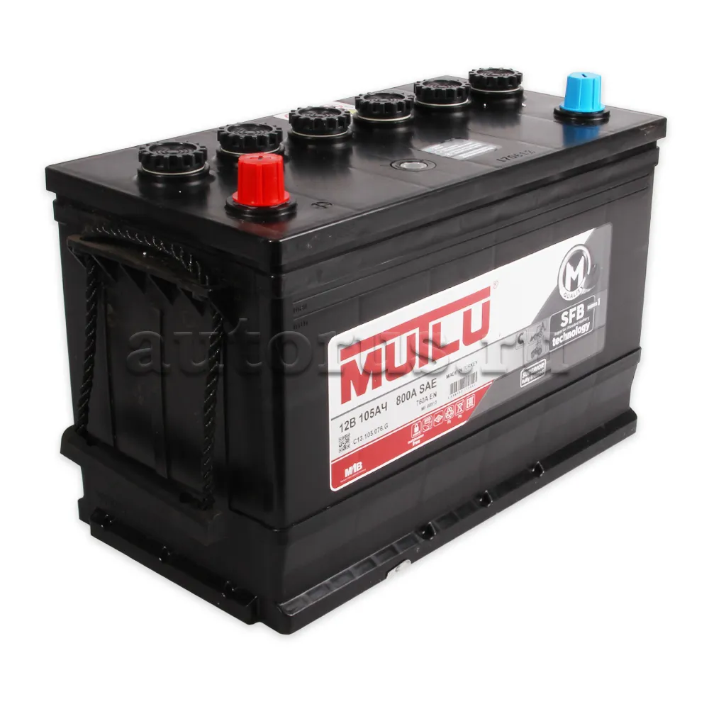 Аккумулятор MUTLU SFB 105 А/ч прямая L+ 347x177x232 EN760 А