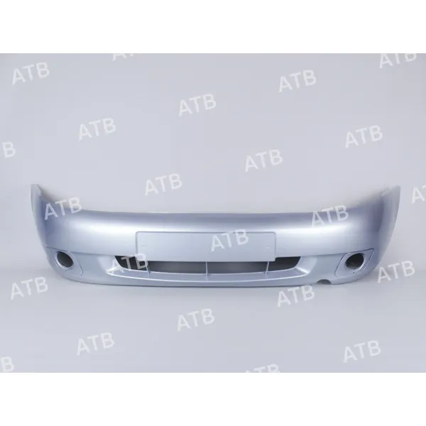 Бампер ВАЗ 1118 передний Ледяной 413 под ПТФ ATB 1AV18011F413
