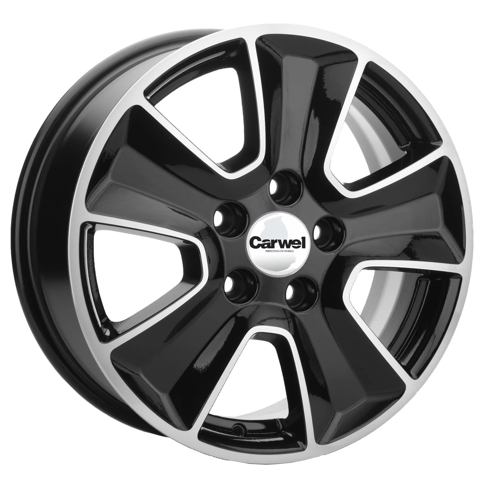 Диск литой R16 6.5J 5x114.3/54.1 ET45 Carwel Чедер 1601 ABT 00115523