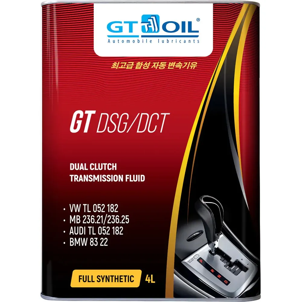 Масло трансмиссионное GT OIL DSG/DCT синтетическое 4 л 8809059409992