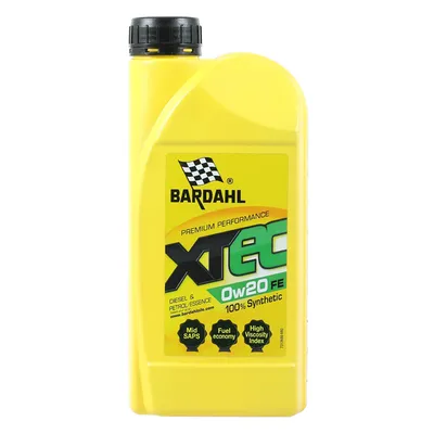 Масло моторное Bardahl XTEC 0W20 FE C5 VW синтетическое 1 л 36801