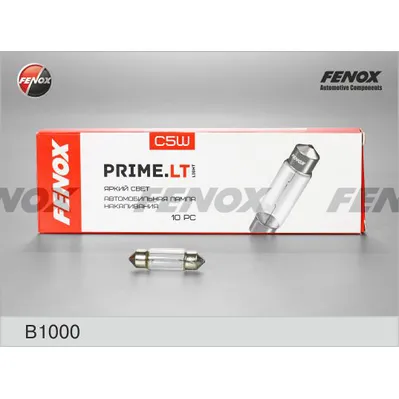 Лампа C5W (35 мм ) FENOx FENOX B1000