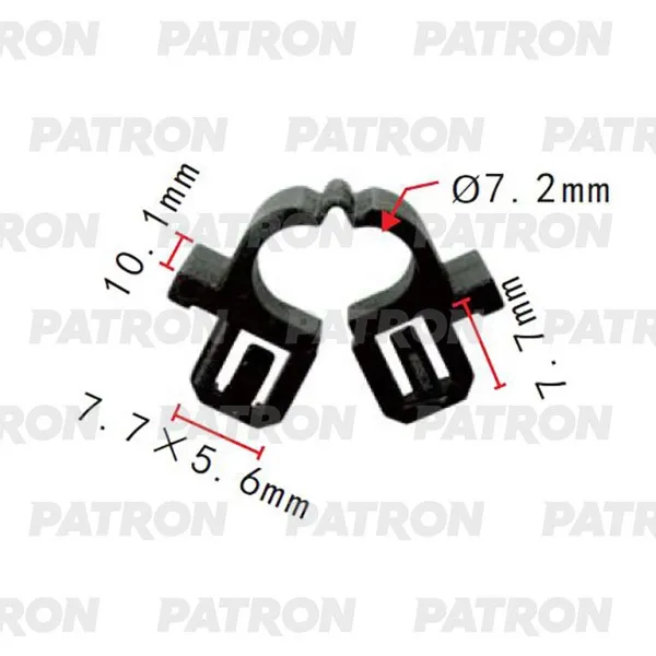 Держатель трубки электропроводки PATRON P37-2099