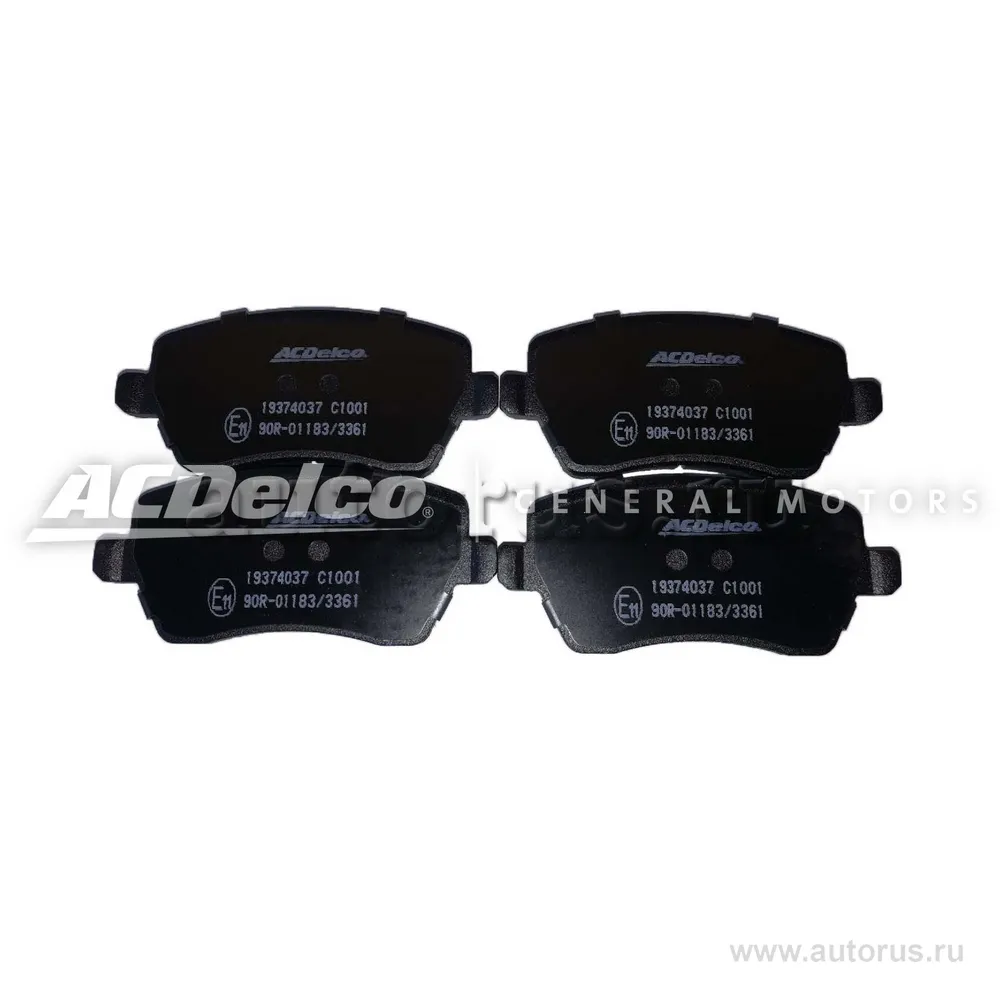 Колодки передние LADA Largus / Vesta/ RENAULT Logan / Sandero ACDelco 19374037