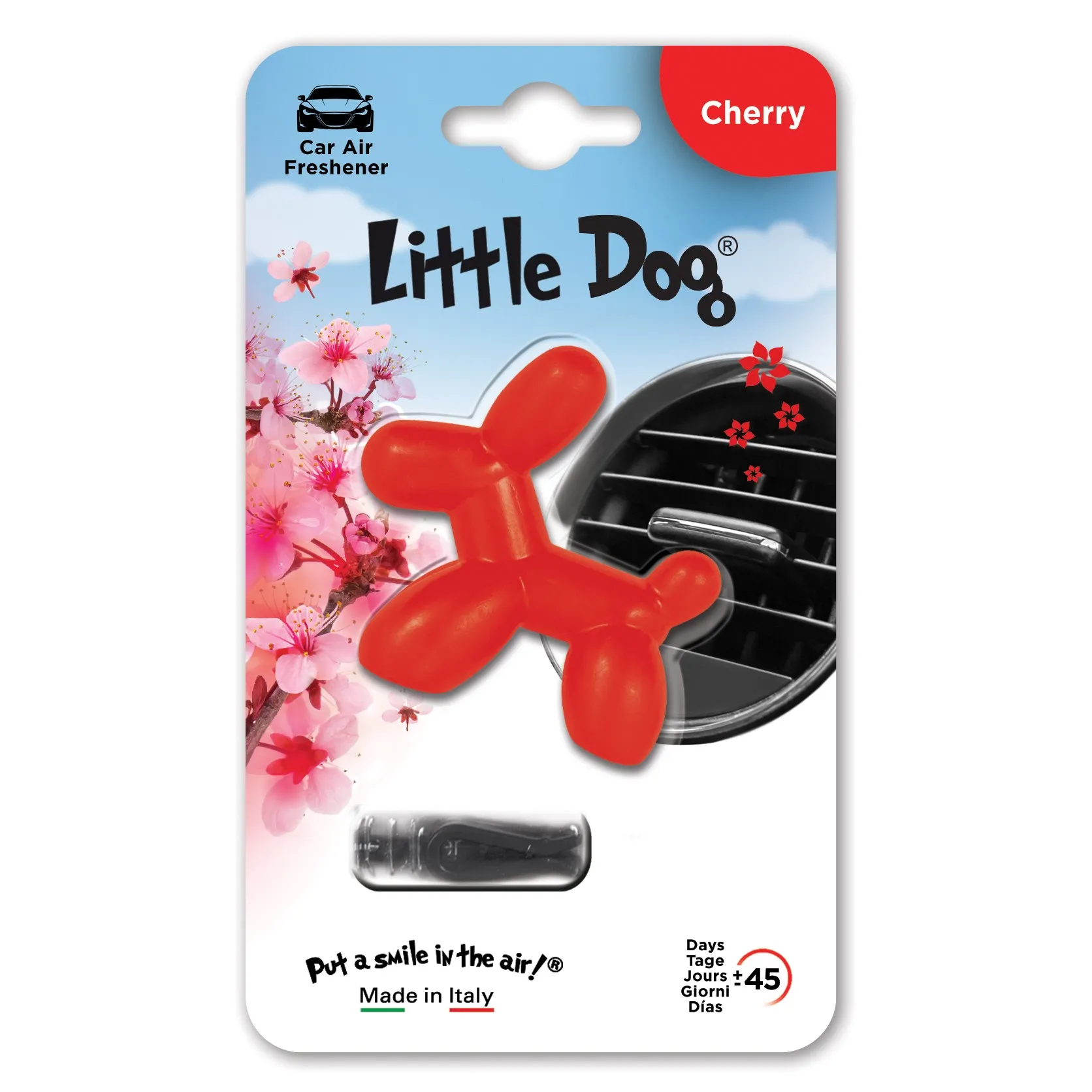 Ароматизатор на дефлектор Little Dog Cherry (Вишня) Little Dog ED0404