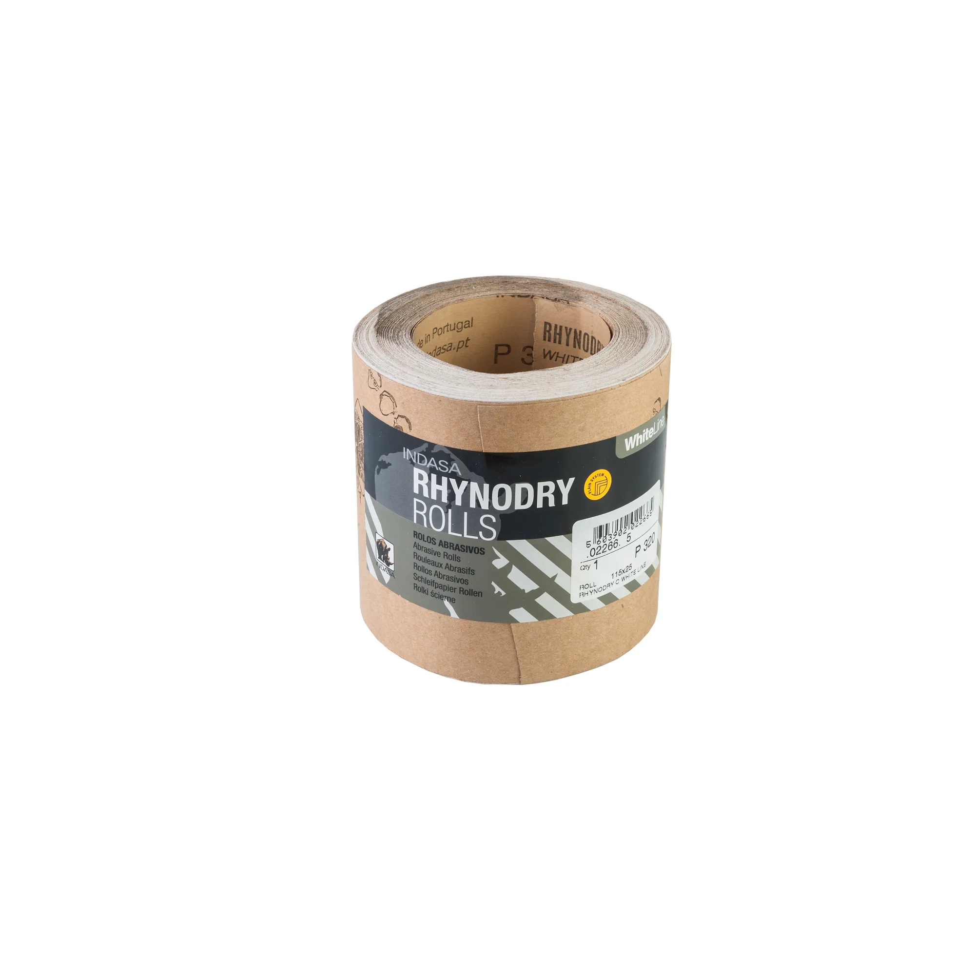 Рулон RHYNODRY 115 мм x25 м Р320 Indasa 02266
