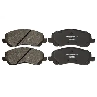 Колодки дисковые передние Mitsubishi ZENTPARTS Z07487_ZNT