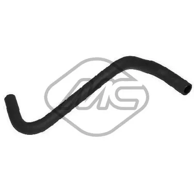 Патрубок печки CIT JUMPER 1.9 L Metalcaucho 08537